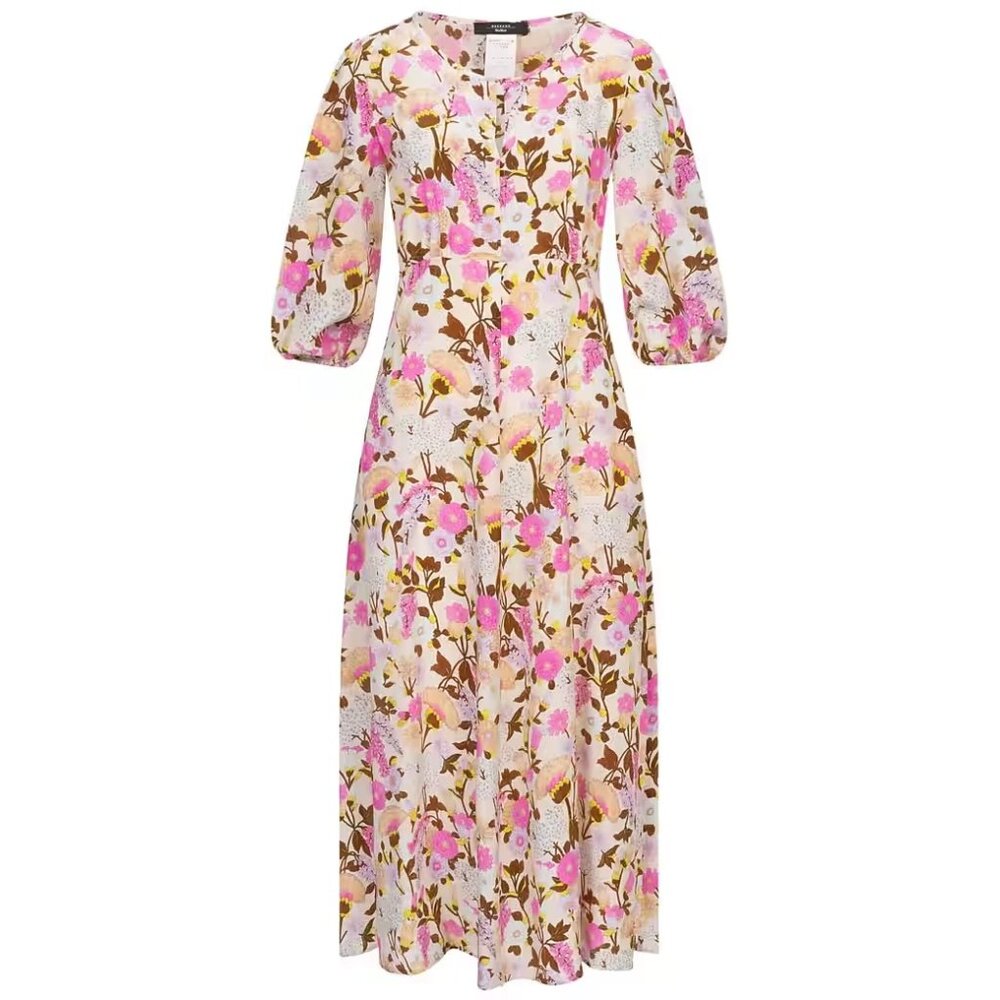 WEEKEND MaxMara Silk Floral Dress - Size 8, NWOT